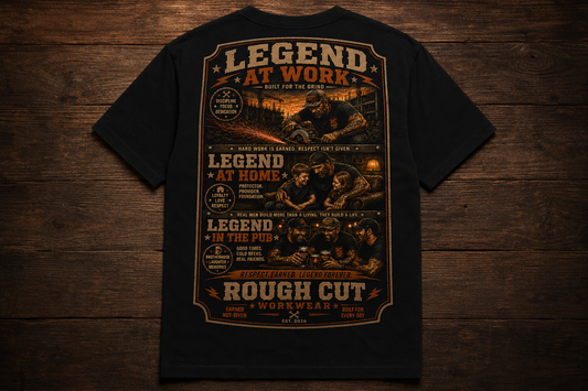Legend at Work – Funny T-Shirt Gift for Tradesmen