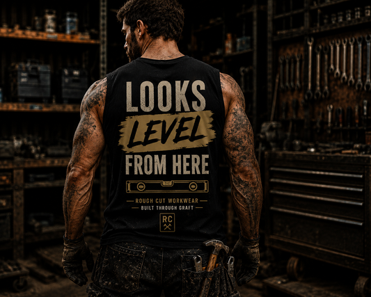 Looks Level From Here Premium Heavyweight Vest