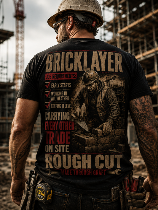 Bricklayer – Carrying Every Other Trade on Site – Funny T-Shirt Gift For Trademan